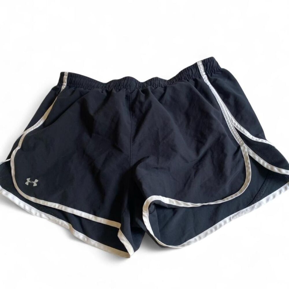 Under-armour Women's Black and Navy Shorts